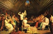 Theodore Chasseriau The Tepidarium oil painting